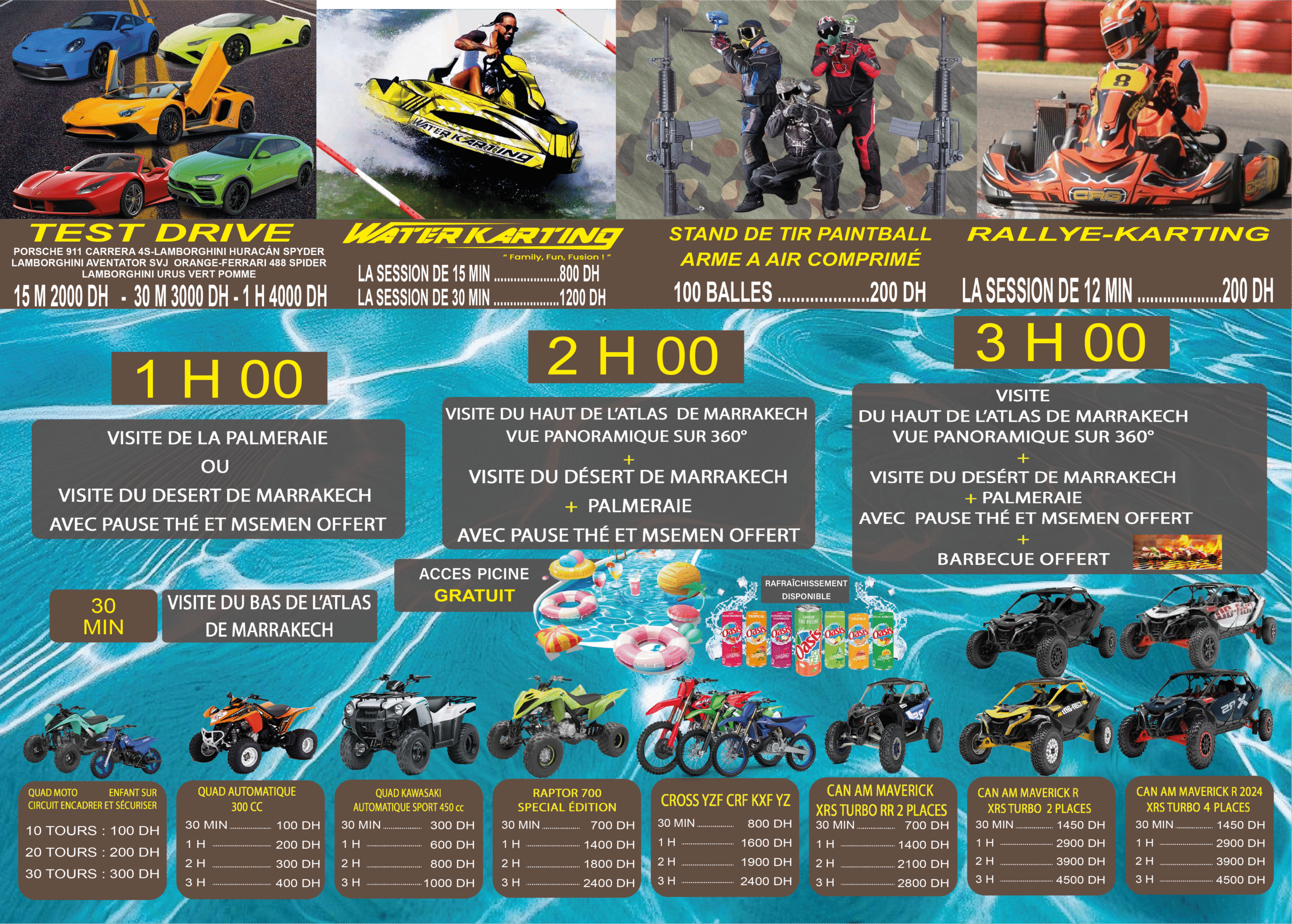 N A R Complexe Sport Nautique WATER KART