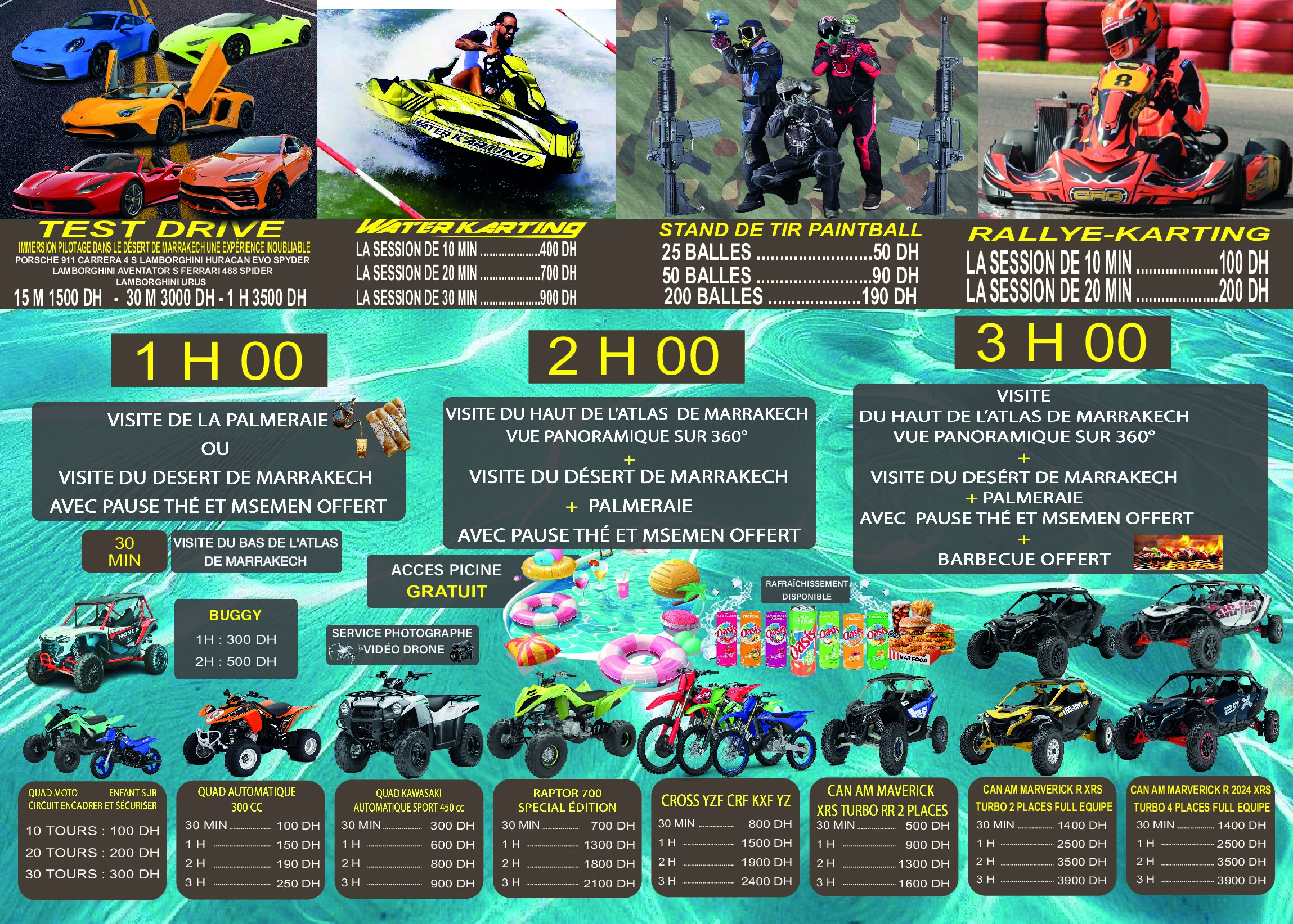 N A R Complexe Sport Nautique WATER KART