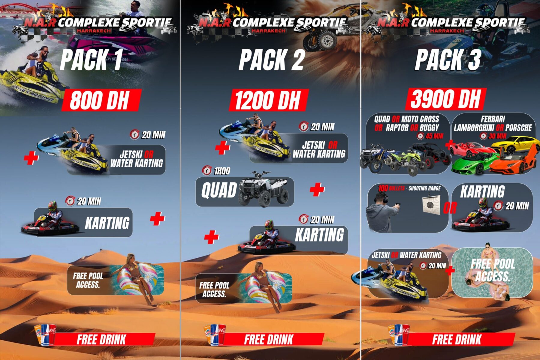 N A R Complexe Sport Nautique Pack Anglais Francer Page 0001